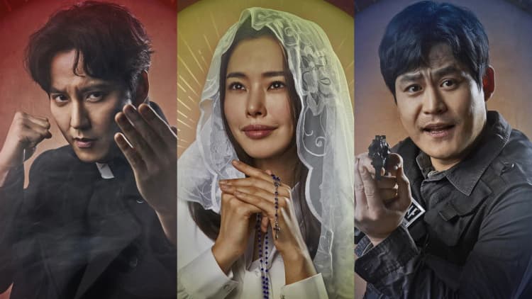 The Fiery Priest Poster