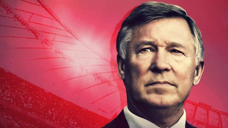 Sir Alex Ferguson: Never Give In Poster