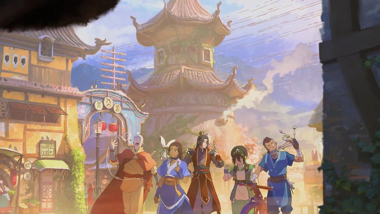 Avatar Aang: The Last Airbender Backdrop