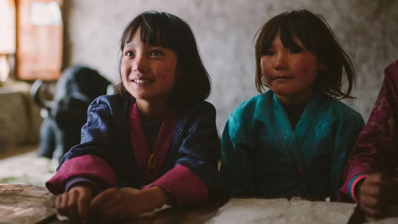 Lunana: A Yak in the Classroom Backdrop