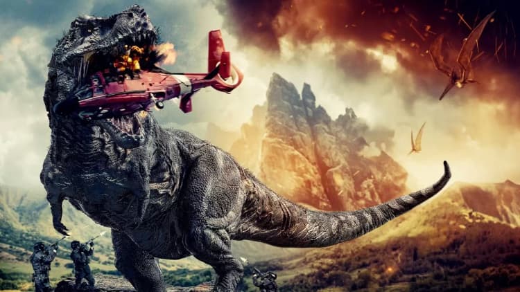 Jurassic Triangle Poster