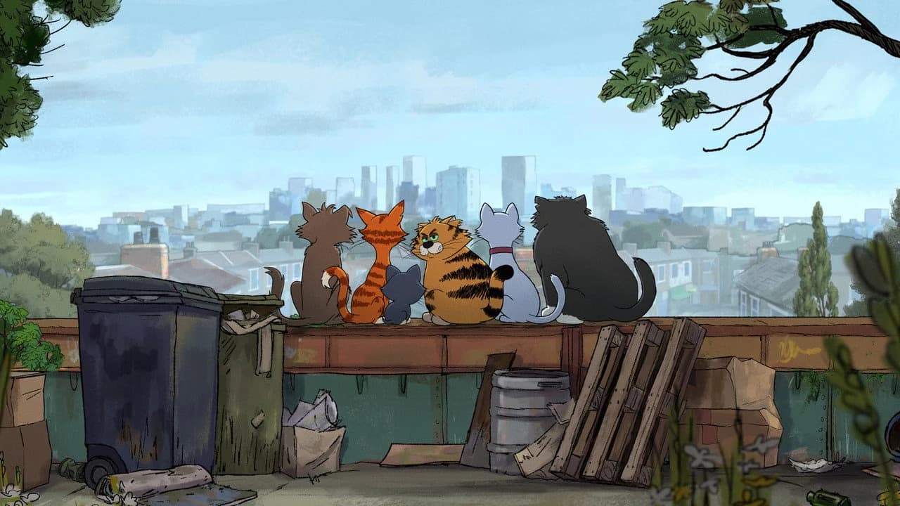 Ricky Gervais Alley Cats Backdrop