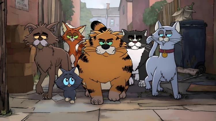 Ricky Gervais Alley Cats Poster