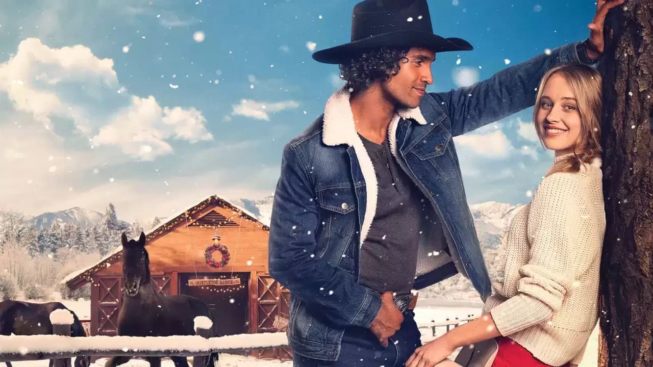 Mistletoe Ranch Backdrop