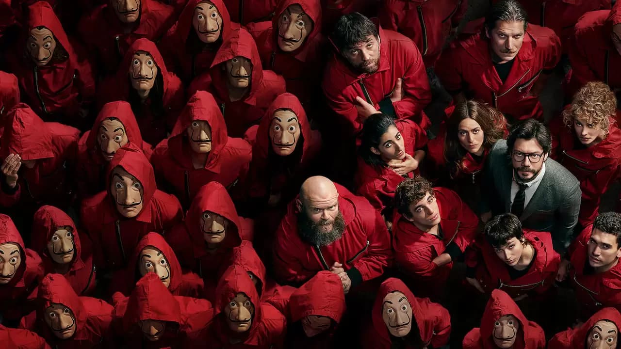Money Heist Backdrop