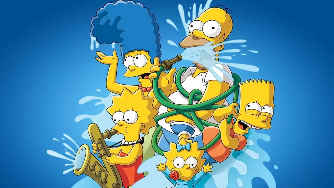 The Simpsons Backdrop
