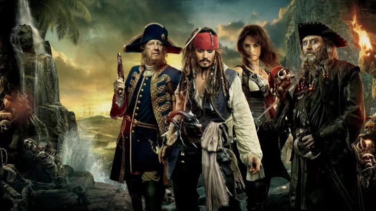 Pirates of the Caribbean: On Stranger Tides Poster