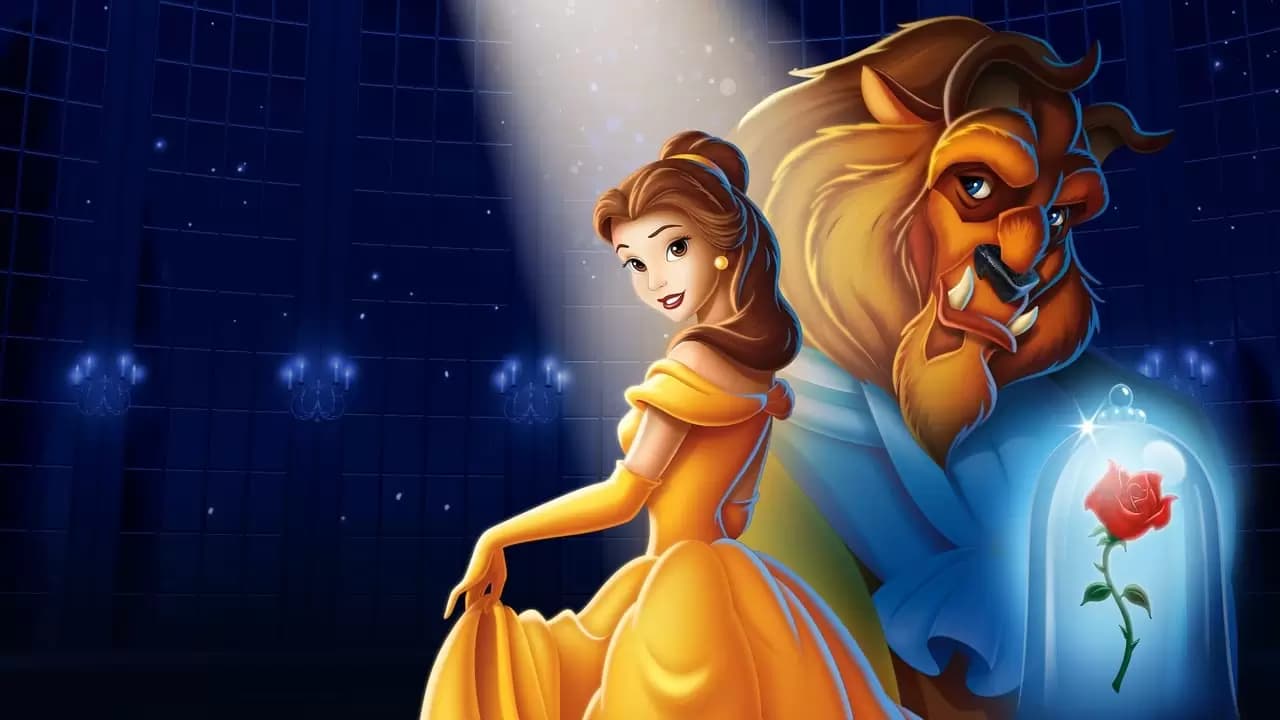 Beauty and the Beast Backdrop