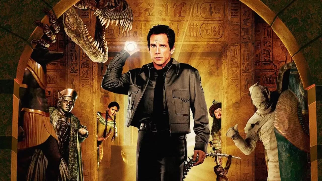 Night at the Museum Backdrop