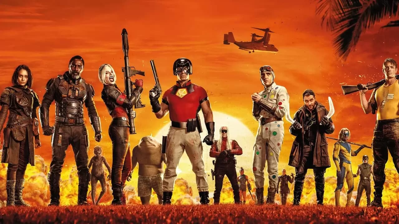 The Suicide Squad Backdrop