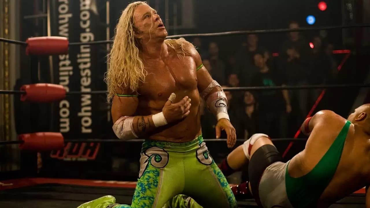 The Wrestler Backdrop