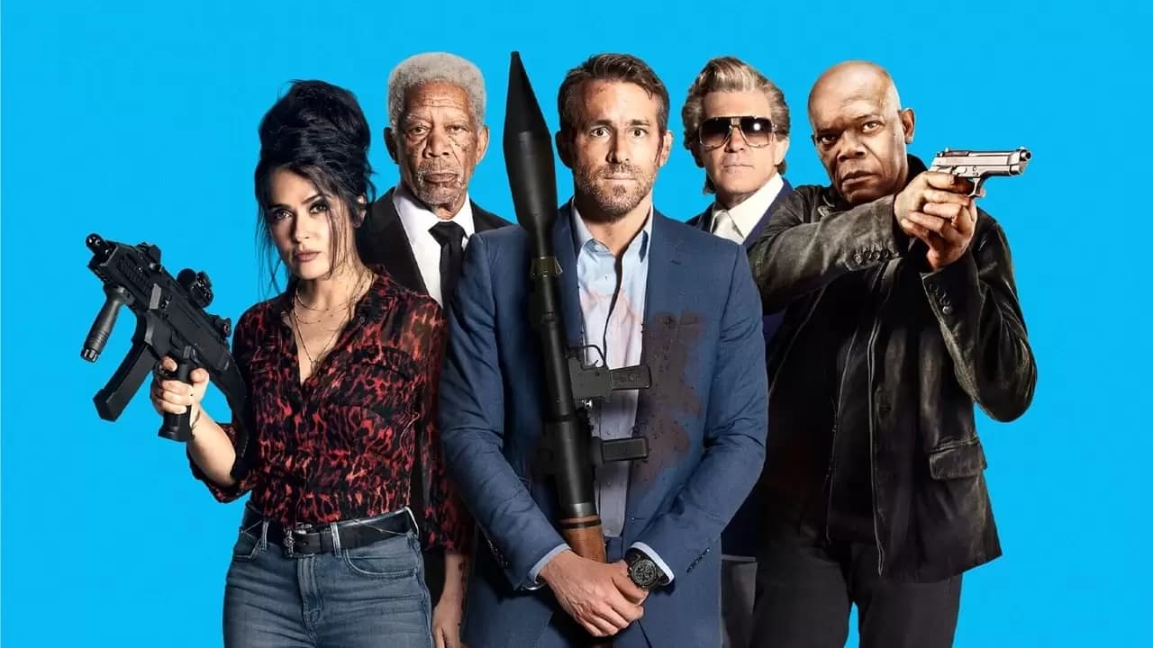 Hitman's Wife's Bodyguard Backdrop