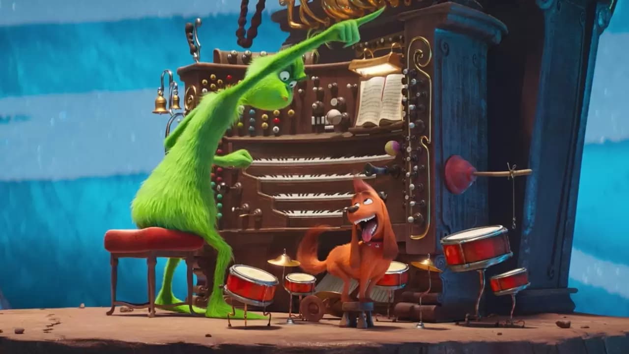 The Grinch Backdrop