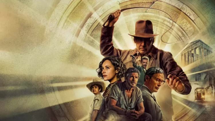 Indiana Jones and the Dial of Destiny Poster