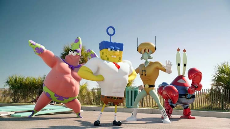 The SpongeBob Movie: Sponge Out of Water Poster