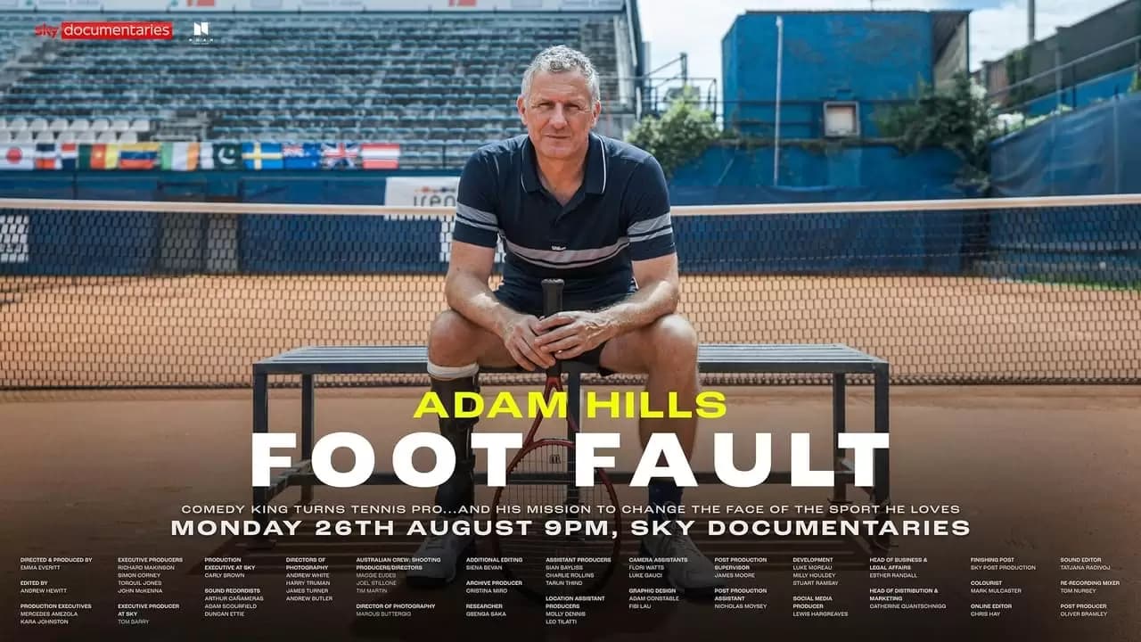 Adam Hills: Foot Fault Backdrop