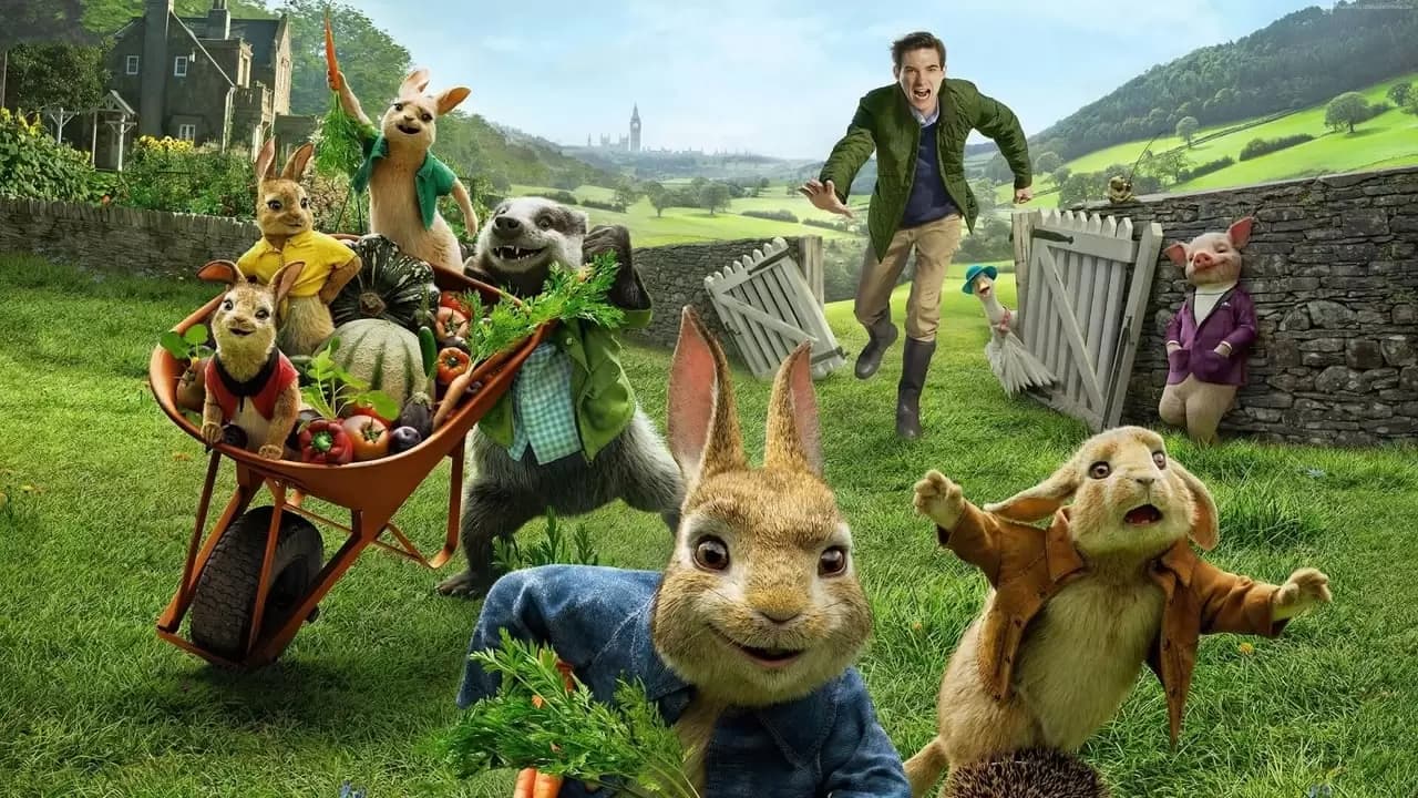 Peter Rabbit Backdrop