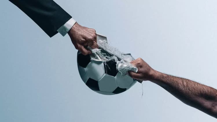 Super League: The War for Football Poster