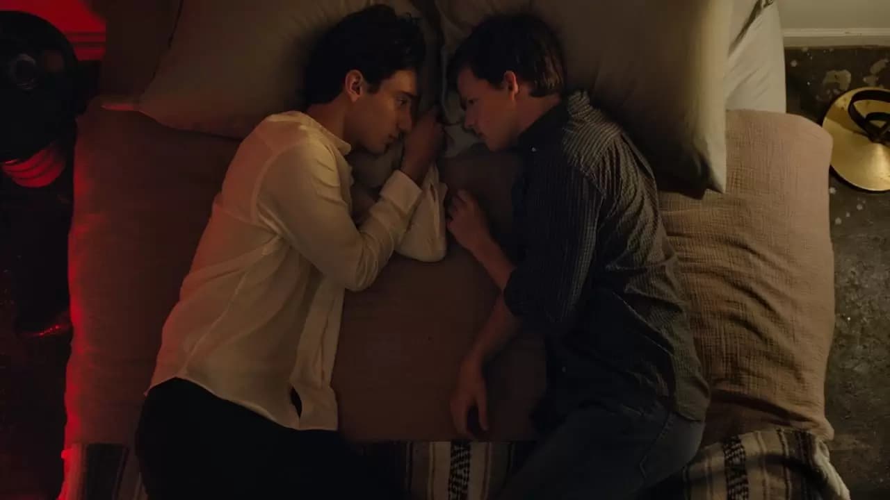 Boy Erased Backdrop