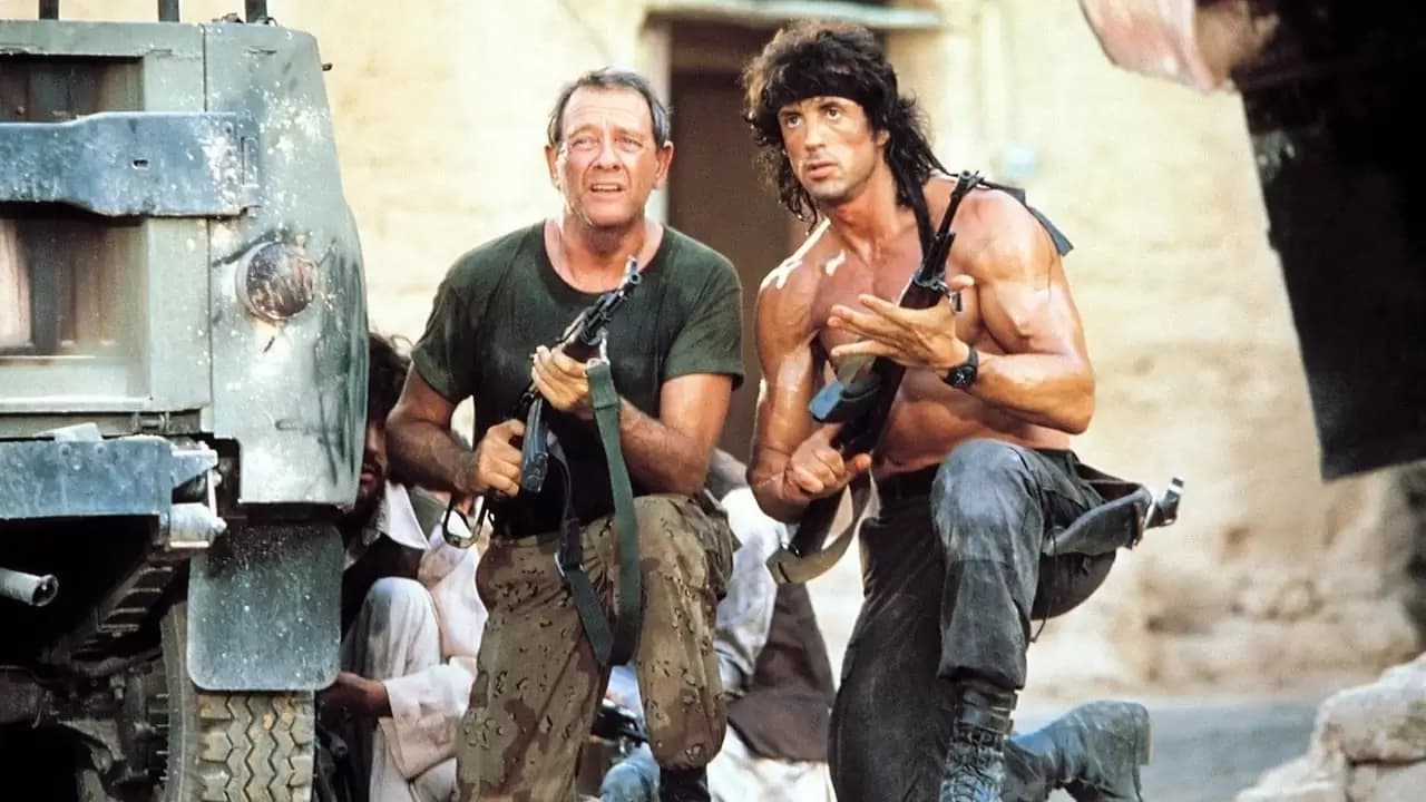 Rambo III Backdrop