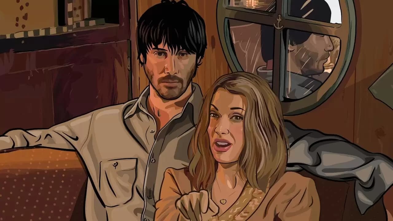 A Scanner Darkly Backdrop