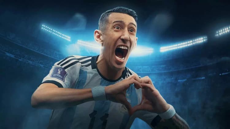 Ángel Di María: Breaking Down the Wall Poster