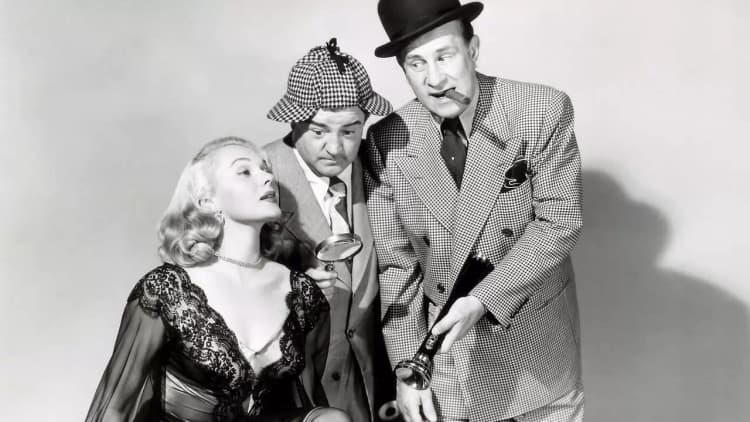 Bud Abbott and Lou Costello Meet the Invisible Man Poster