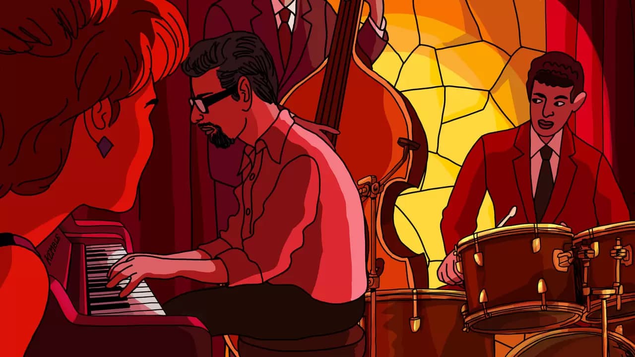 They Shot the Piano Player Backdrop