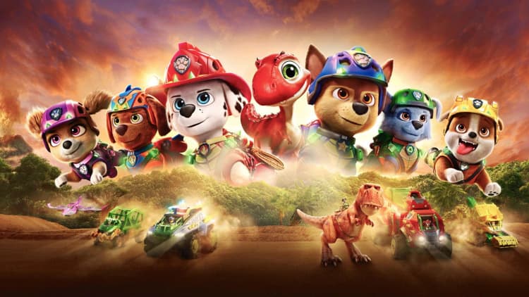 PAW Patrol: The Dino Movie Poster