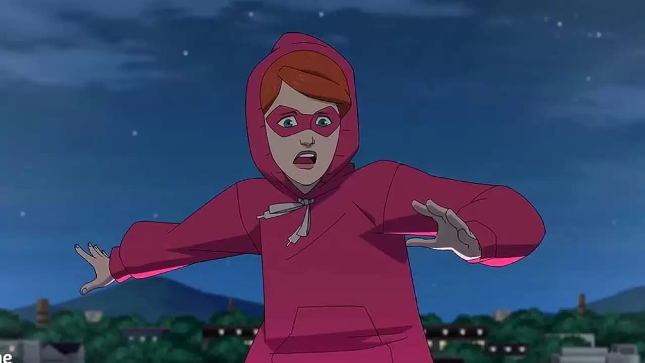 Invincible: Atom Eve Backdrop
