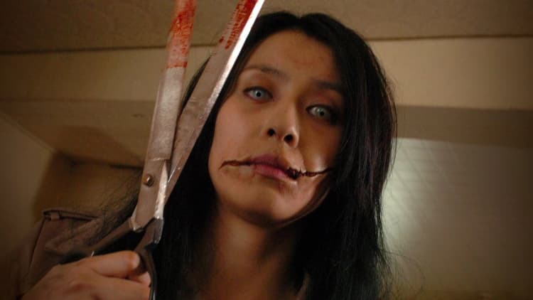 Carved: The Slit-Mouthed Woman Poster