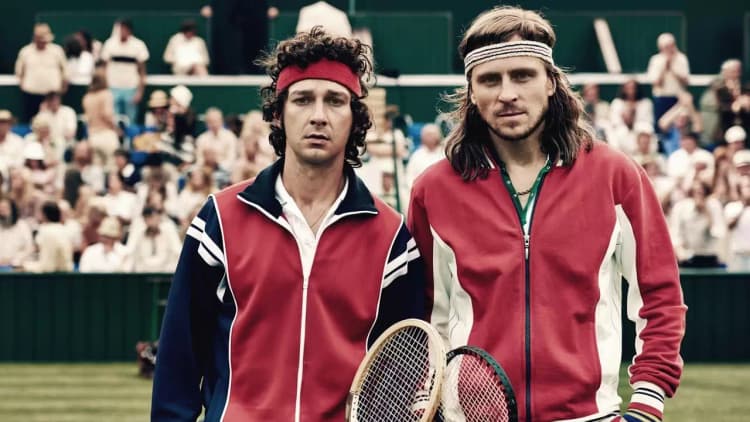 Borg vs. McEnroe Poster