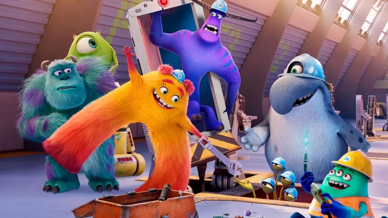 Monsters at Work Backdrop