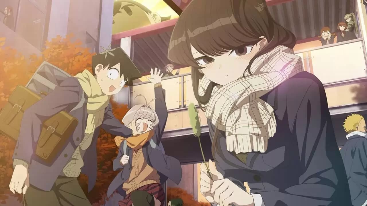 Komi Can't Communicate Backdrop