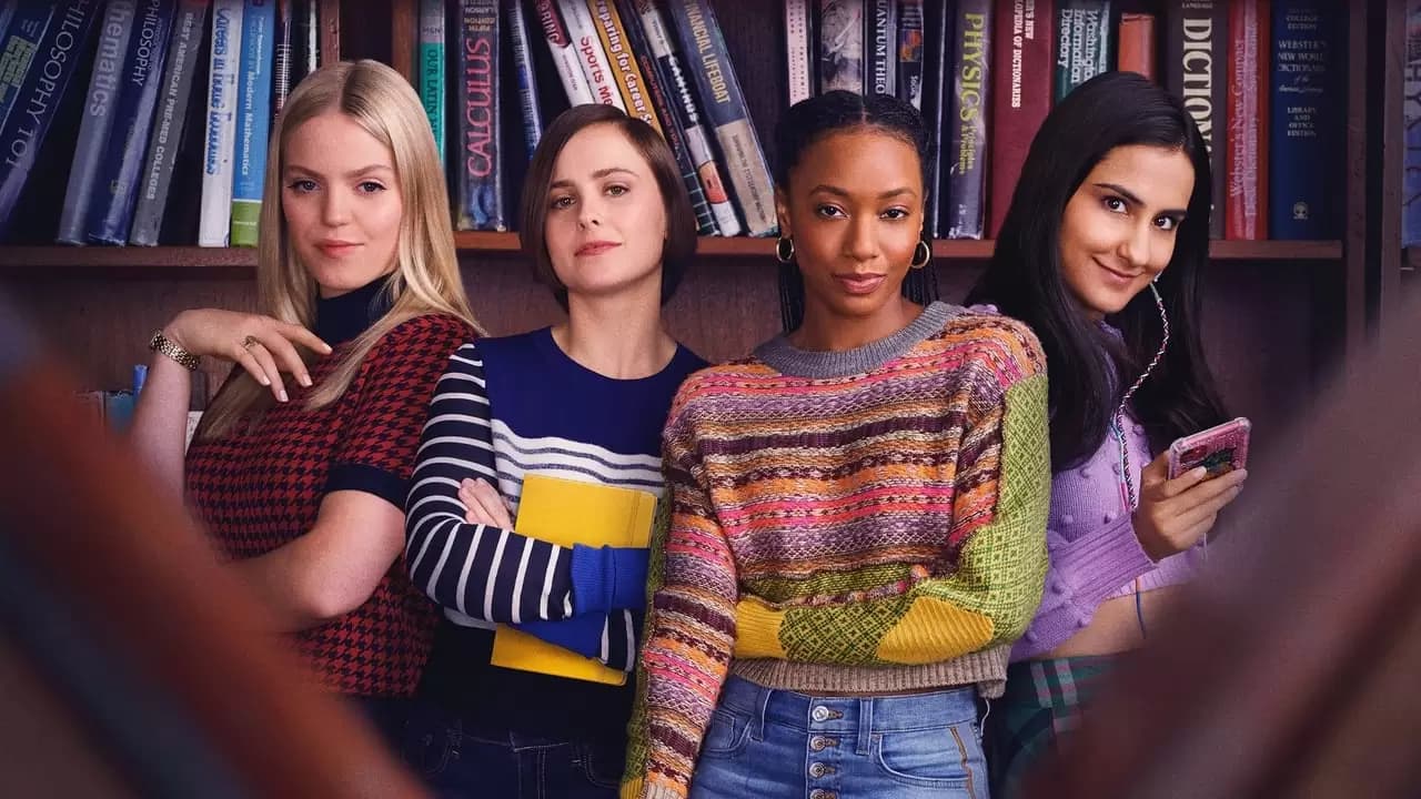The Sex Lives of College Girls Backdrop