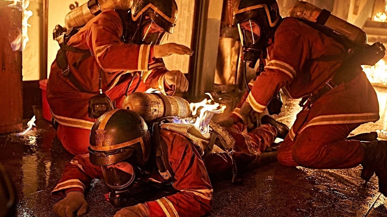 The Firefighters Backdrop