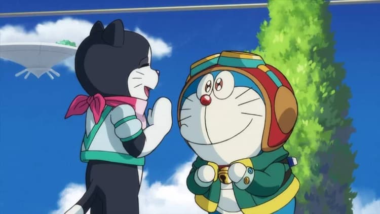 Doraemon the Movie: Nobita's Sky Utopia Poster