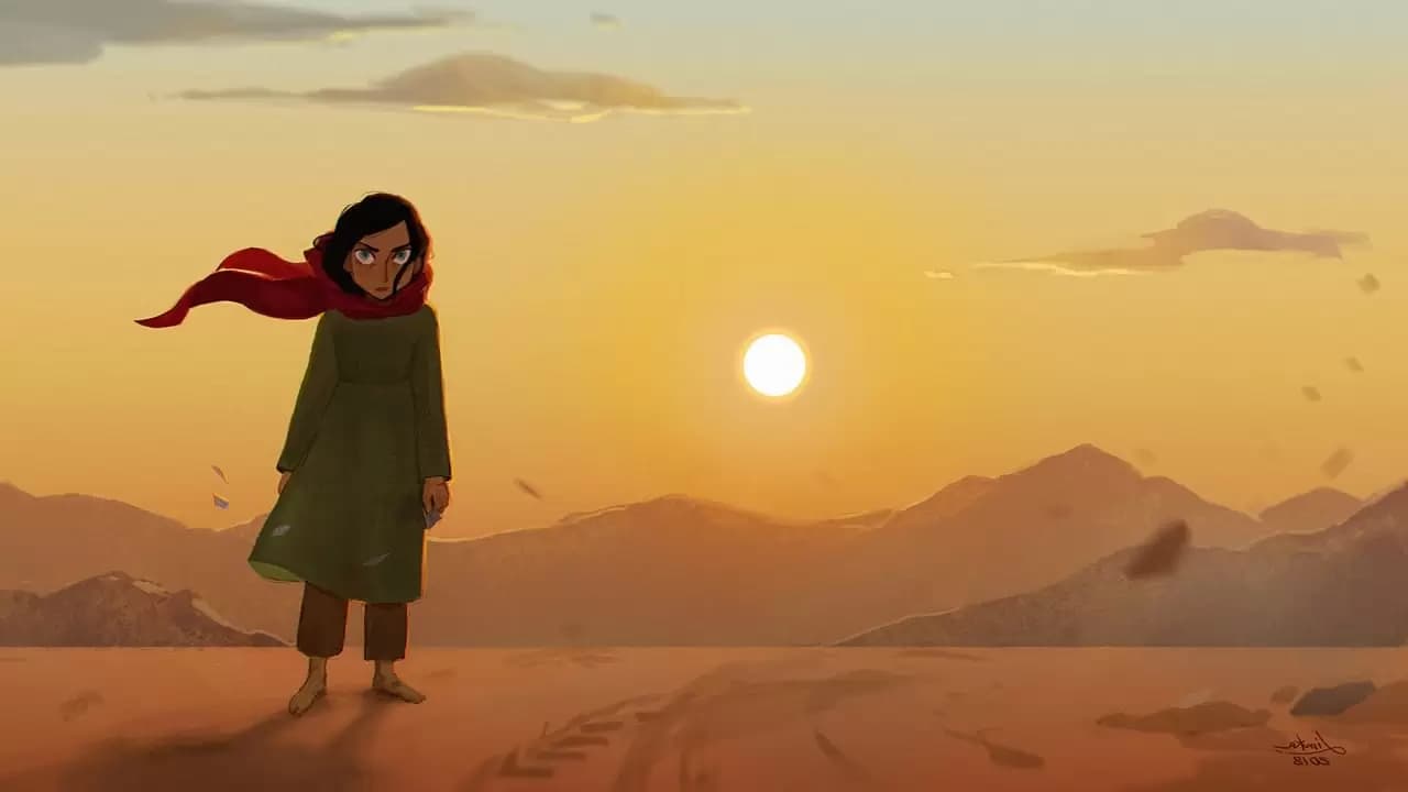 The Breadwinner Backdrop