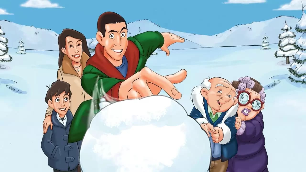 Eight Crazy Nights Backdrop