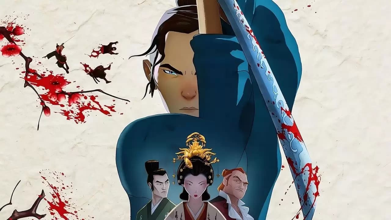 Blue Eye Samurai Backdrop