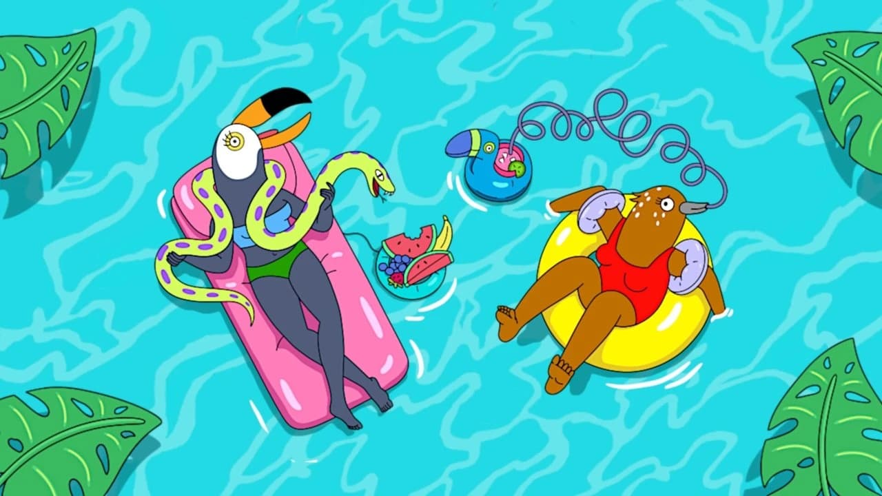 Tuca & Bertie Backdrop