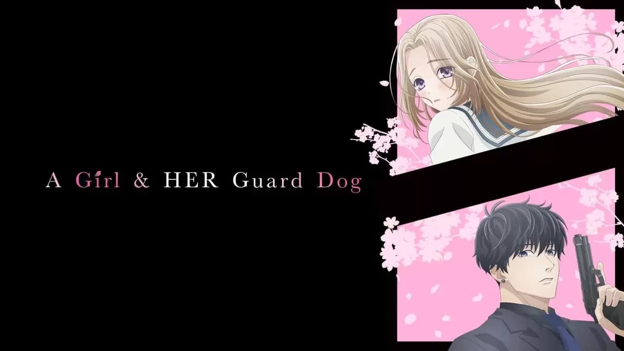 A Girl & Her Guard Dog Backdrop