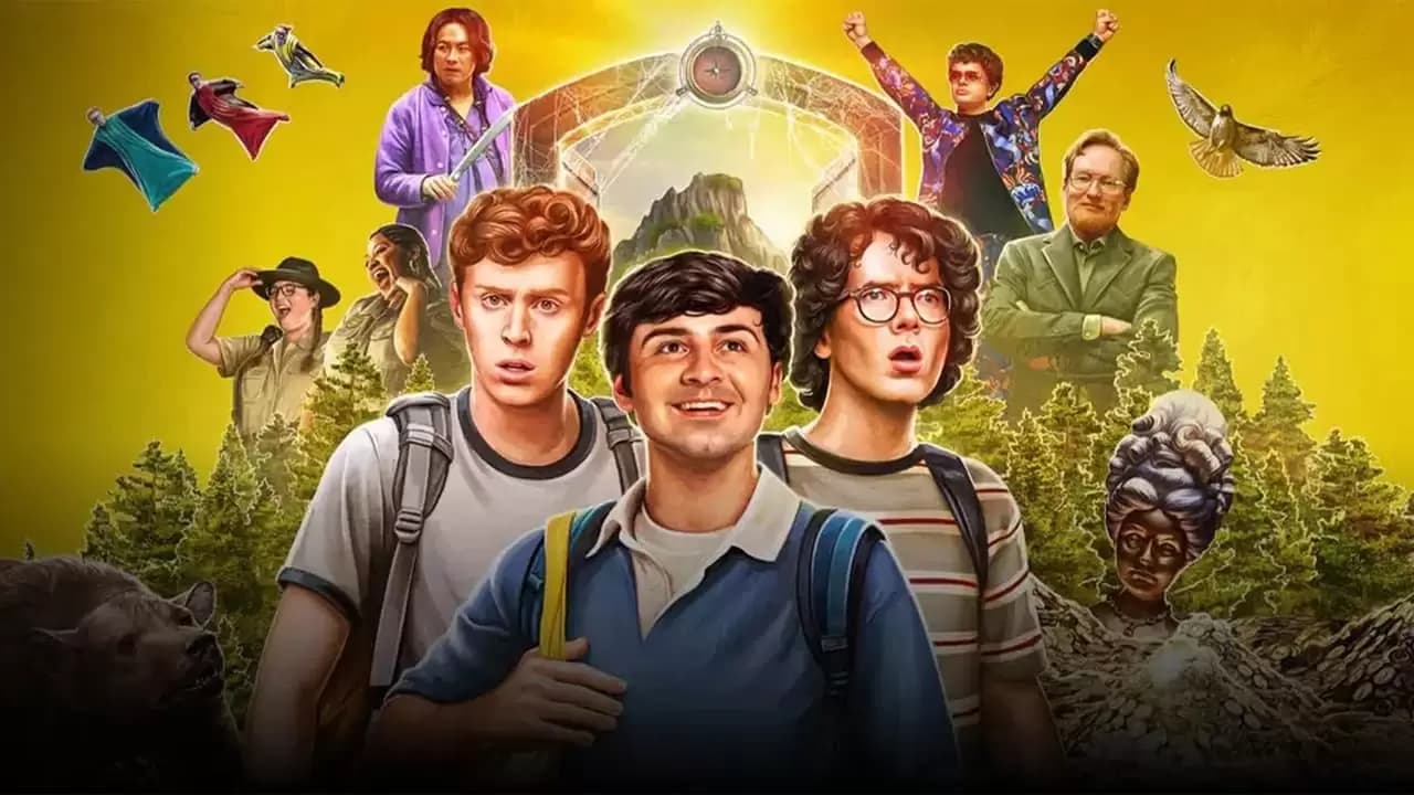 Please Don't Destroy: The Treasure of Foggy Mountain Backdrop