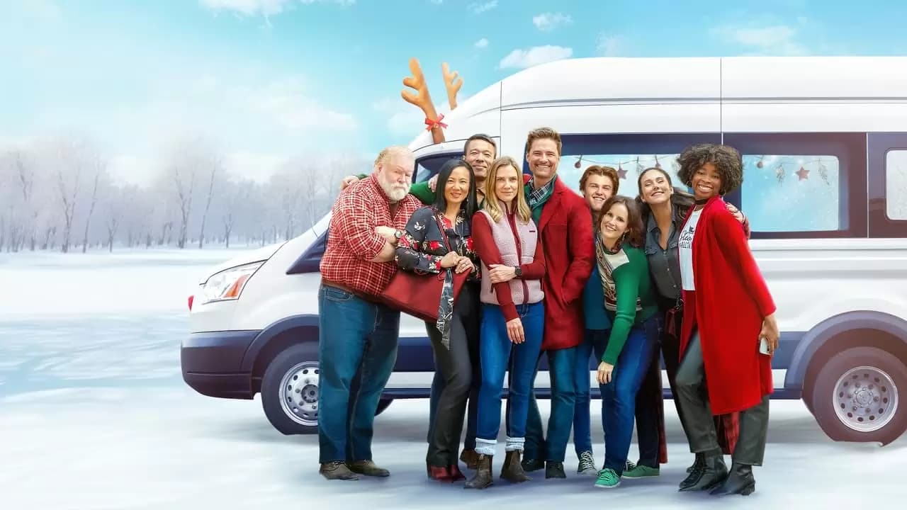 Holiday Road Backdrop