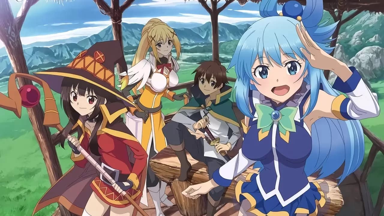 Konosuba!: God's Blessing on This Wonderful World! - Legend of Crimson Backdrop