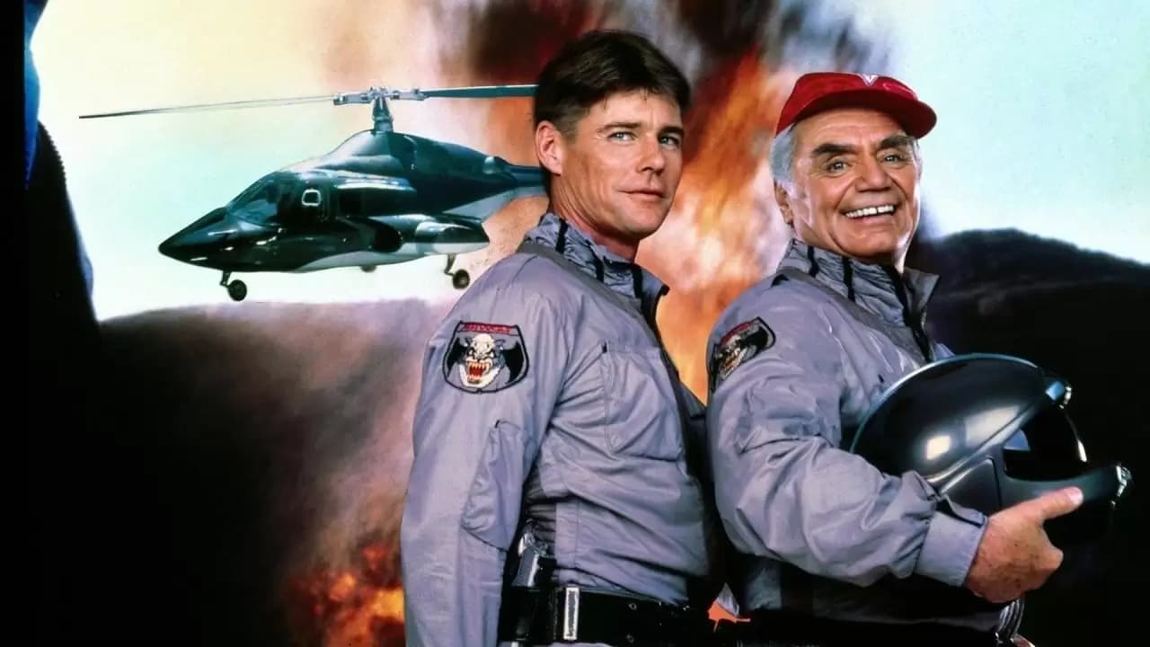 Airwolf Backdrop