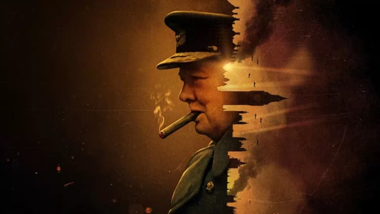 Churchill at War Poster