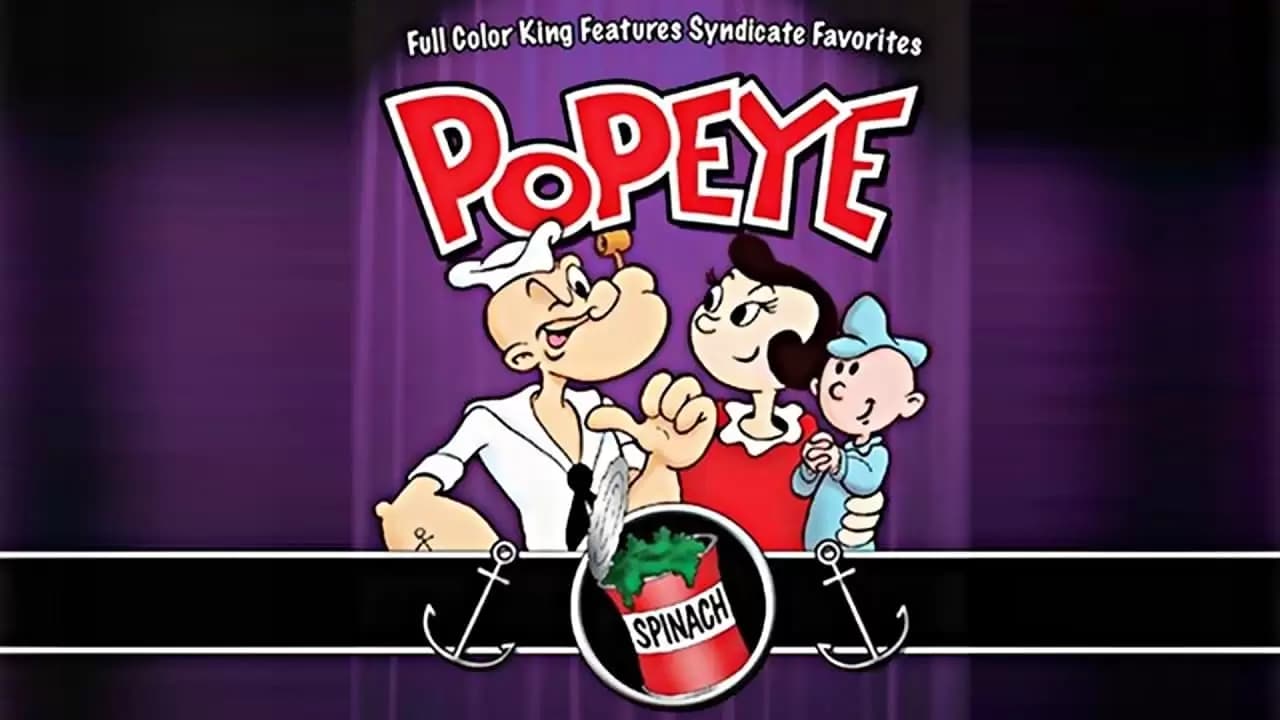 Popeye the Sailor Backdrop