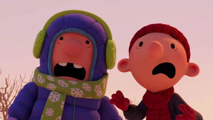 Diary of a Wimpy Kid Christmas: Cabin Fever Poster