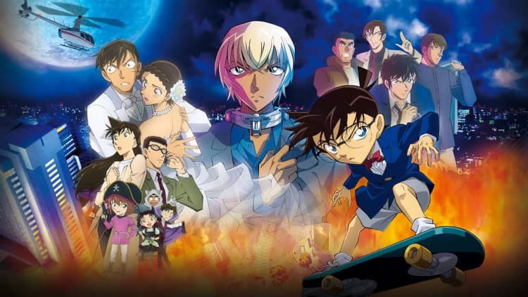 Detective Conan: The Bride of Halloween Poster